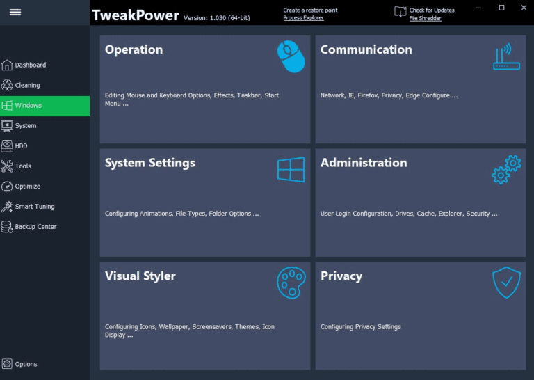 download the new version for ios TweakPower 2.040