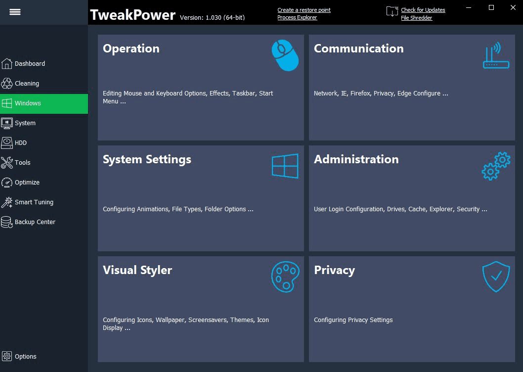 TweakPower 2.046 for ios instal free